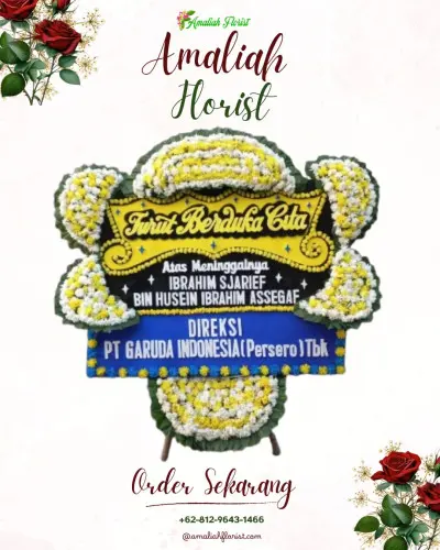 Papan Bunga Duka di Ngadikerso